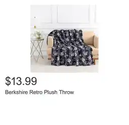 Costco Berkshire Retro Plush Throw offer