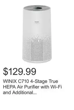 Costco WINIX C710 4-Stage True HEPA Air Purifier with Wi-Fi and Additional Filter offer