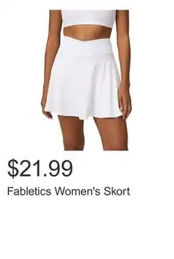 Costco Fabletics Women's Skort offer