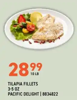 US Foods Chef's Store Pacific Delight Tilapia Fillets offer