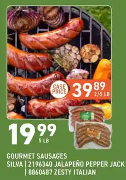 US Foods Chef's Store Silva gourmet sausages offer