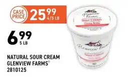 US Foods Chef's Store Natural Sour Cream Glenview Farms offer