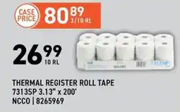 US Foods Chef's Store Thermal Register Roll Tape offer