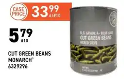 US Foods Chef's Store Monarch cut green beans offer