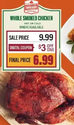Lowes Foods Whole smoked chicken offer