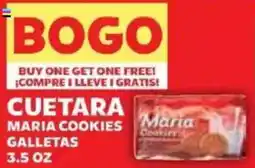 Sedano's Cuetara maria cookies offer