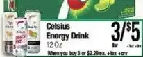 Big Saver Foods Celsius Energy Drink offer