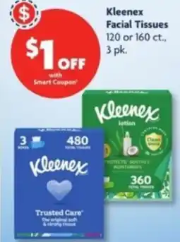 Family Dollar Kleenex facial tissues offer