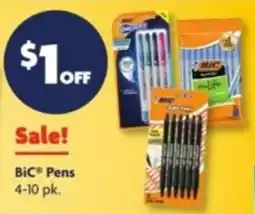 Family Dollar Bic Pens offer