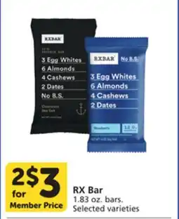 Pavilions RX Bar offer