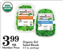 Pavilions Organic Girl Salad Blends offer
