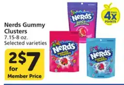 Pavilions Nerds Gummy Clusters offer