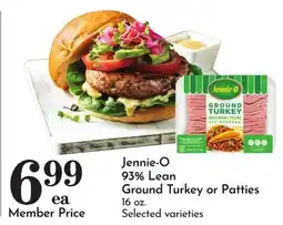 Pavilions Jennie-O 93% Lean Ground Turkey or Patties offer
