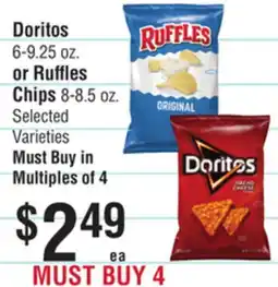Smart & Final Doritos or Ruffles Chips offer