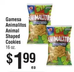 Smart & Final Gamesa Animalitos Animal Shaped Cookies offer