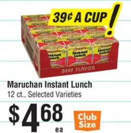 Smart & Final Maruchan Instant Lunch offer