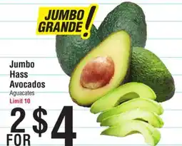Smart & Final Jumbo Hass Avocados offer