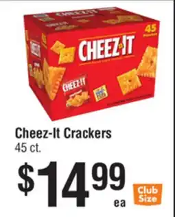 Smart & Final Cheez-It Crackers offer