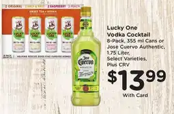 Ralphs Lucky One Vodka Cocktail offer