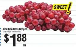Smart & Final Red Seedless Grapes offer
