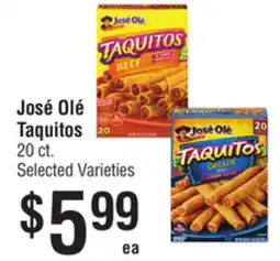 Smart & Final José Olé Taquitos offer