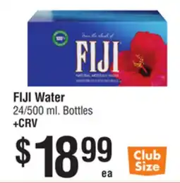 Smart & Final FIJI Water offer