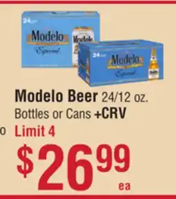Smart & Final Modelo Beer offer