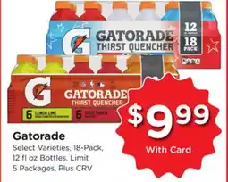 Ralphs Gatorade offer