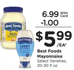 Ralphs Best Foods Mayonnaise offer