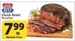 Vons Chuck Roast Boneless offer