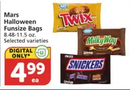 Vons Mars Halloween Funsize Bags offer
