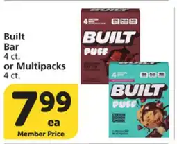 Vons Built Bar or Multipacks offer