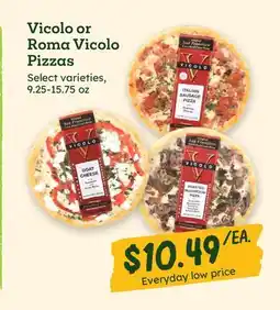 Sprouts Farmers Market Vicolo or Roma Vicolo Pizzas offer