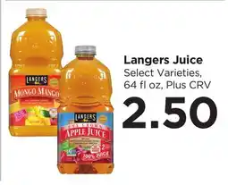 Food 4 Less Langers Juice offer