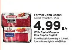 Food 4 Less Farmer John Bacon offer
