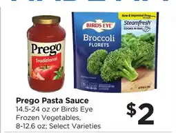 Food 4 Less Prego Pasta Sauce offer