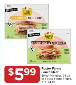 Food 4 Less Foster Farms Lunch Meat offer