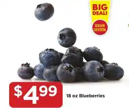 Food 4 Less 18 oz Blueberries offer