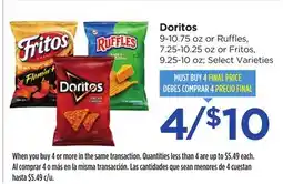 Food 4 Less Doritos offer