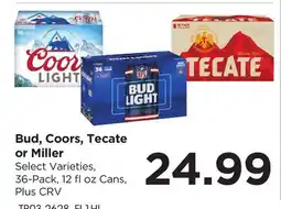 Food 4 Less Bud, Coors, Tecate or Miller offer