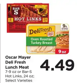 Food 4 Less Oscar Mayer Deli Fresh Lunch Meat offer
