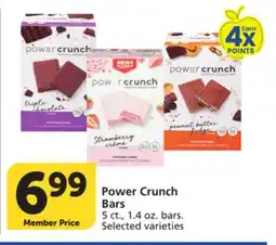 Albertsons Power Crunch Bars offer