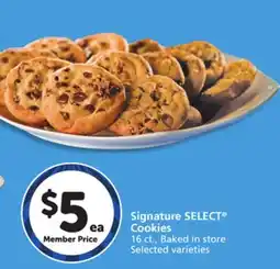 Albertsons Signature SELECT Cookies offer