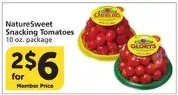 Albertsons NatureSweet Snacking Tomatoes offer