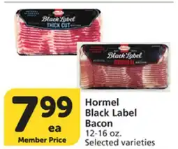 Albertsons Hormel Black Label Bacon offer