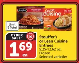 Albertsons Stouffer's or Lean Cuisine EntrΓ©es offer