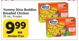 Albertsons Yummy Dino Buddies Breaded Chicken offer
