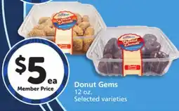 Albertsons Donut Gems offer