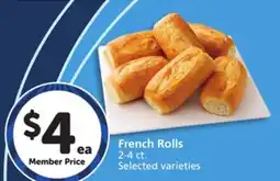 Albertsons French Rolls offer