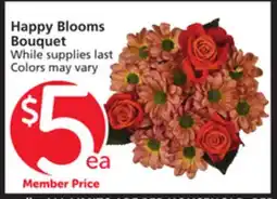 Albertsons Happy Blooms Bouquet offer